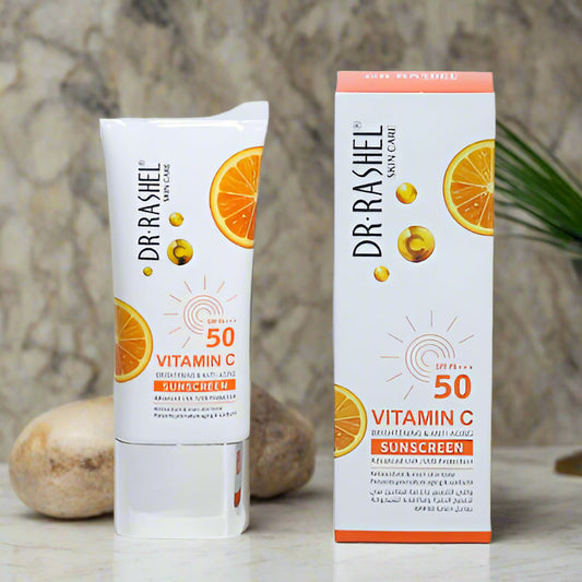 Dr Rashel Vitamin C Brightening & Anti Aging Suncream Sunscreen SPF50 - 50GM
