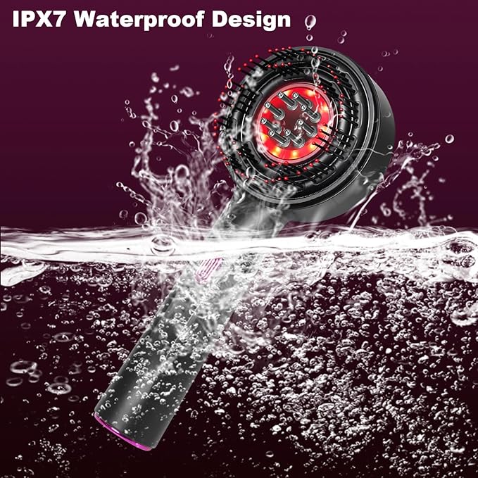 𝗠𝘂𝗹𝘁𝗶𝗳𝘂𝗻𝗰𝘁𝗶𝗼𝗻𝗮𝗹 𝗦𝗰𝗮𝗹𝗽 𝗠𝗮𝘀𝘀𝗮𝗴𝗲𝗿 3 𝗶𝗻 1 – 𝗪𝗶𝘁𝗵 𝗟𝗘𝗗 𝗟𝗶𝗴𝗵𝘁 & 𝗢𝗶𝗹𝗶𝗻𝗴 𝗙𝘂𝗻𝗰𝘁𝗶𝗼𝗻