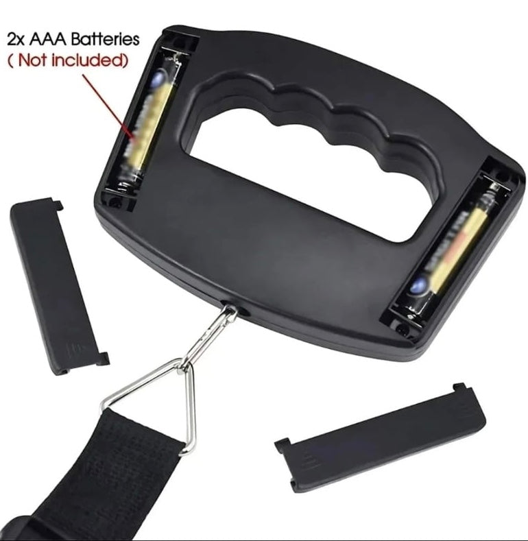 50𝗸𝗴/10𝗴 𝗣𝗼𝗿𝘁𝗮𝗯𝗹𝗲 𝗛𝗮𝗻𝗱𝗵𝗲𝗹𝗱 𝗗𝗶𝗴𝗶𝘁𝗮𝗹 𝗟𝘂𝗴𝗴𝗮𝗴𝗲 𝗦𝗰𝗮𝗹𝗲 – 𝗧𝗿𝗮𝘃𝗲𝗹 𝗪𝗲𝗶𝗴𝗵𝘁 𝗠𝗲𝗮𝘀𝘂𝗿𝗶𝗻𝗴 𝗧𝗼𝗼𝗹 𝗳𝗼𝗿 𝗕𝗮𝗴𝘀 & 𝗦𝘂𝗶𝘁𝗰𝗮𝘀𝗲𝘀